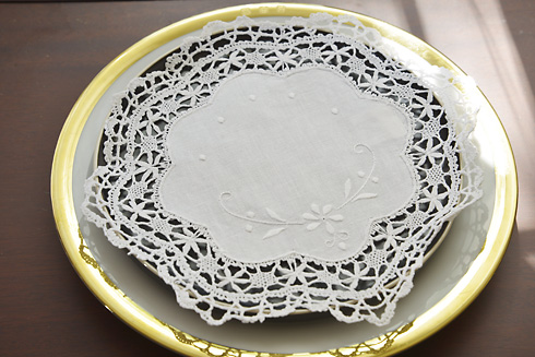 Southern Hearts Cluny Lace Round Doilies 9" Round ( 6 pieces)
